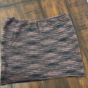 Missoni Purple and Gold Pencil Skirt